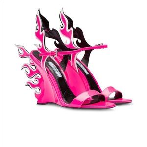 Prada Flame Wedge